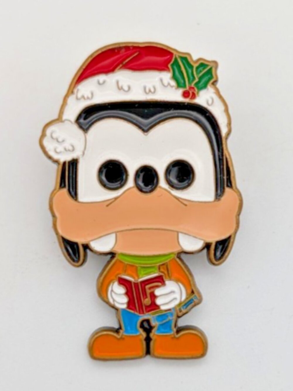 Disney Funko Christmas caroling Goofy enamel Pin